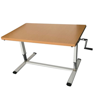 <b>Adjustable</b> Occupational Therapy <b>Table</b> Rectangle Yellow Hospital Use Jinyu Rehabilitation Equipment - Product Image 3