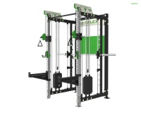 Machine de système de poulie double réglable de croisement de câble d'entraîneur d'équipement de forme physique multifonctionnel de gymnase commercial