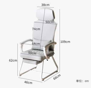 Silla Giratoria de Malla Transpirable Moderna, Venta <span class=keywords><strong>al</strong></span> por Mayor de Fábrica, Soporte Ajustable, Plegable para Trabajar sin Esfuerzo, Jugar Videojuegos y Siesta - Product Image 6