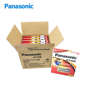 <span class=keywords><strong>Panasonic</strong></span> <span class=keywords><strong>9V</strong></span> 6LR61TC แบตเตอรี่อัลคาไลน์/1BA สำหรับการเตือนภัยควันไมโครโฟนมัลติมิเตอร์การควบคุมระยะไกล - Product Image 5