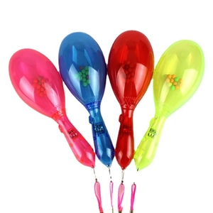 Maraca lumineuse LED clignotante en gros, hochet musical lumineux, jouet sonore - Product Image 2