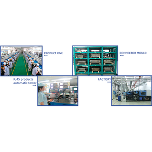 2x6 cổng PoE mạng cắm Ethernet RJ45 nối 8Pin PoE + connecteur RJ45 nữ nối LED PCB Jack RJ45 Modular Jack - Product Image 6