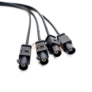 Cable Automotriz Fakra de 4 Puertos, Conector Macho Tipo A a Conector Hembra Mini Fakra Tipo Z, Longitud Personalizada de 20 cm para Telemática - Product Image 4