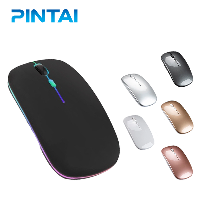 Wireless Gaming Mini Right-Handed UltraThin USB Rechargeable Battery Mouse for Laptop/Computer in Stock