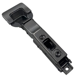 Bisagra de Acero de 2 Vías para Puerta de Armario con Cierre Suave, Color Negro Metálico, Amortiguación Lineal, Ajuste 3D, Oculta, para Muebles, Escuelas y Hospitales - Product Image 3