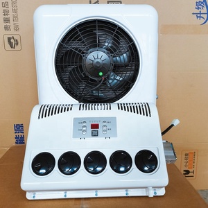 Bãi đậu xe mát cabin điện 24V Hệ thống làm mát xe tải AC đơn vị 12V điều hòa không khí cho xe tải - Product Image 4