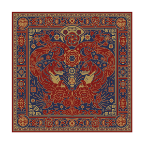 Tapis de Mahjong à Motifs Floraux 31,5 pouces* en Néoprène pour Jeux de Poker Américains en Stock - Product Image 6