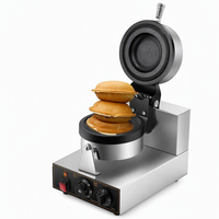 Machine à hamburgers au prix de gros d'usine, mini-plaque de cuisson antiadhésive, appareil à hamburgers et gaufres