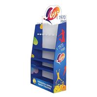 Boîte de présentation de cosmétiques personnalisée avec logo PDQ, présentoir de comptoir, supports de présentation, gaufrage, couleur personnalisée, papier recyclable