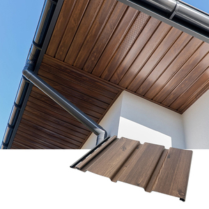 Panneaux de soffite en PVC légers pour toiture extérieure, prix de gros - Product Image 1