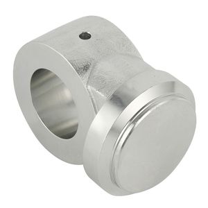 Fabricant chinois de pièces personnalisées : Extrémité de tige à étrier pour vérin hydraulique en acier au carbone 1045, forgée et usinée sur mesure - Product Image 2