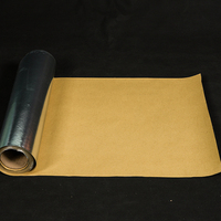 Rouleaux personnalisés de taille d'un côté, papier kraft enduit de papier aluminium pour emballage industriel