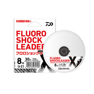 DAIWA 30m FLUORO SHOCK LEADER <span class=keywords><strong>Ligne</strong></span> <span class=keywords><strong>de</strong></span> référence en fibre <span class=keywords><strong>de</strong></span> fluorocarbone <span class=keywords><strong>Ligne</strong></span> <span class=keywords><strong>de</strong></span> pêche en mer flottante - Product Image 1