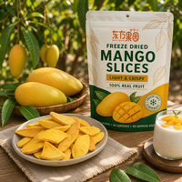 Kosjer HALAL BRC CERTIFICAAT Natuurlijk Gefreeze-droogde Mango Zoete Smaak Laag in Vet Klaar om te Eten Veganistisch Voedsel ODM OEM Gedroogd Fruit