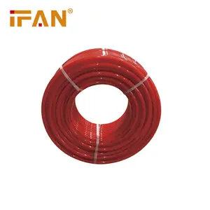 IFAN רצפת חימום מערכות חצוף צינור 16-32MM אדום צבע מים רצפת צינור חימום מערכות EVOH מחסום PEX צינור