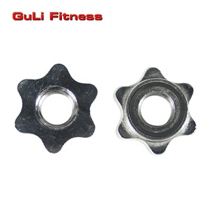 Juego de mancuernas de levantamiento de pesas, <span class=keywords><strong>1</strong></span> pulgada, conjunto de <span class=keywords><strong>Collar</strong></span> de estrella de bloqueo, 25/28/30mm, abrazaderas de tornillo de barra, Spinlock - Product Image 2