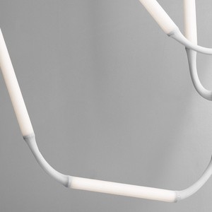 Minimalist Chandelier Long Shape Single Head <b>Led</b> <b>Light</b> For Living Room And Dining Room - Product Image 1