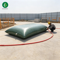 Réservoir d'eau pliable en PVC de haute qualité 7000L 100m³ pour l'arrosage et les pompiers