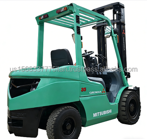 Chariot élévateur diesel Mitsubishi FD35 3 tonnes 4,5 m 4x4 d'occasion 2023 d'origine japonaise - Product Image 1