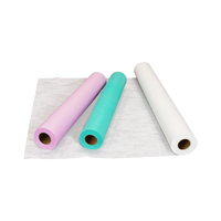 Vente en gros de fournitures d'hôtel drap de lit tissu médical imperméable jetable Pp prédécoupé blanc non tissé rouleau de drap de lit pour table de massage