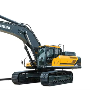 Excavadora de cadenas Hyundai 480LC usada de alta calidad con motor Cummins, 1 año de garantía, en oferta. - Product Image 1