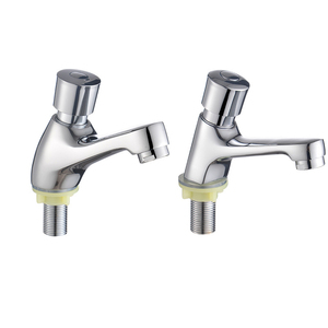 Công cộng nhà bếp phòng tắm touchless Brass lỗ duy nhất lưu vực vòi với gốm van lõi và thời gian chậm trễ tự đóng cửa tính năng - Product Image 2