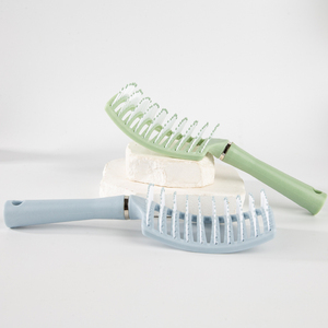 Herramientas de Peluquería, Peine de Pelo Curvo Grande con Arco Hueco, para Secado con Secador, Masaje del Cuero Cabelludo, Ventilación, Desenredado y Peinado, para Cabello Húmedo y Seco - Product Image 6
