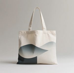 Vente en gros personnalisé sacs fourre-tout en toile tendance de haute qualité sacs à provisions sac à main pour femmes sac en toile pour dames - Product Image 4