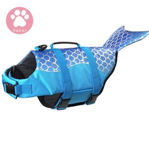 معطف فاخر بتصميم قرش للحيوانات الأليفة مقاس XS حزام كلب مقاوم للماء للقطط والحيوانات الأليفة ملابس سباحة مع ملحقات - Product Image 4