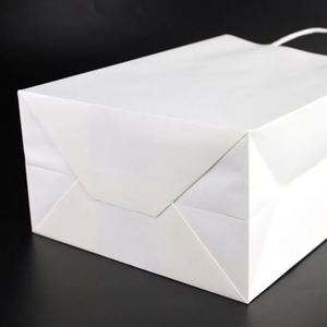 Bolsas de Compra de Papel Kraft de Lujo con Logotipo de Diseñador Personalizado, para Venta al por Menor y Promoción, para Uso en Supermercados - Product Image 5