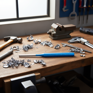 Ciseau Fervi 5 mm en acier Cr-Mo, outil de précision pour le travail des métaux - Product Image 3