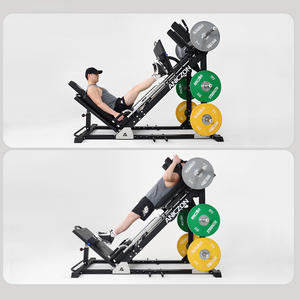 เครื่องบริหารกล้ามเนื้อขาแบบนั่ง HV EM1086D สำหรับใช้ในบ้านและเชิงพาณิชย์ ปรับระดับได้ 45 องศา สำหรับการฝึกแฮคสควอท โครงสร้างเหล็กแข็งแรง ปลอดภัย - Product Image 2