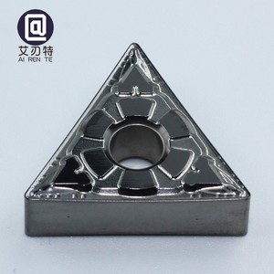TNMG160404, hoja de torneado CNC, herramientas de corte resistentes al desgaste, revestimiento gris triangular <span class=keywords><strong>para</strong></span> torno - Product Image 2