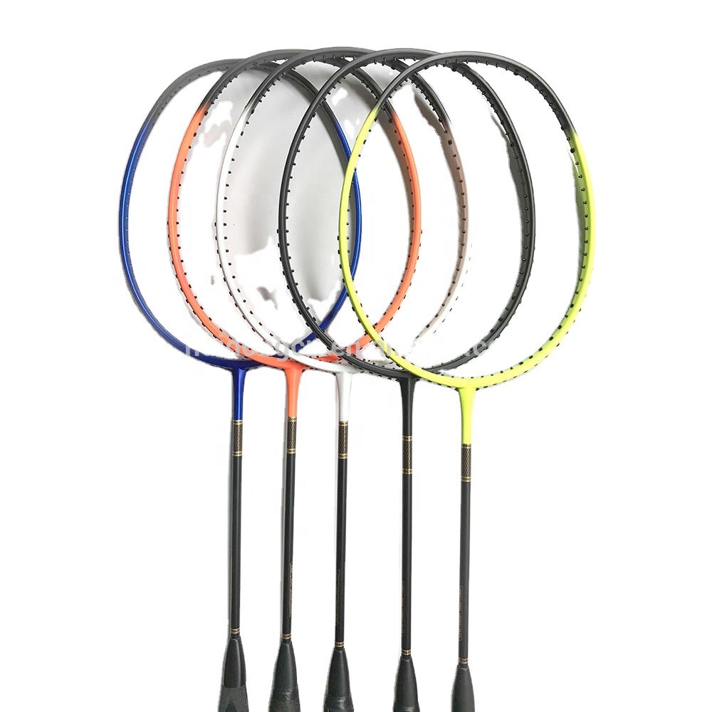 Оптовая продажа, новые карбоновые ракетки для бадминтона разных цветов на заказ, ракетки для бадминтона с супергибким верхом