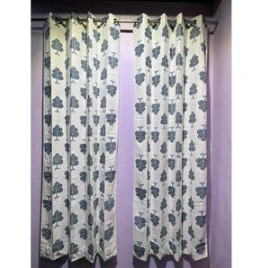 Rideaux en tissu de coton pur South Murgan, doux, respirants, en coton naturel, pour salon, chambre et décoration intérieure - Product Image 5