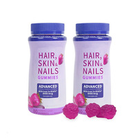 Complément Alimentaire OEM Beauté Cheveux, Peau et Ongles en Gummies à la Biotine Saveur Fraise pour Adultes – 80 Unités