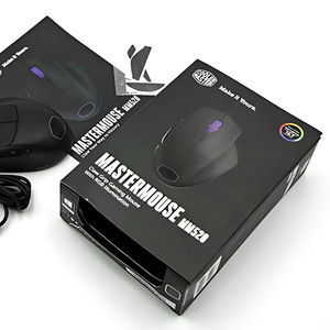 Cajas de Almacenamiento Mini de PET Negro Resistentes, Ligeras y Apilables, Caja Cuadrada de Color para Empaque de Electrónicos - Product Image 1