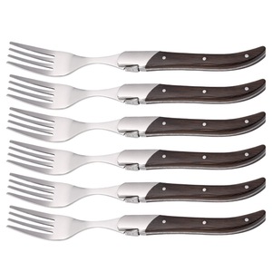 <span class=keywords><strong>Fabricant</strong></span> chinois Lagerol Style, <span class=keywords><strong>couteau</strong></span> à steak 6 pièces avec manche en bois - Product Image 6