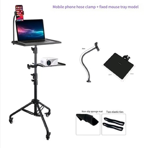 Universal ajustable proyector portátil tableta ordenador trípode soporte portátil proyector portátil soporte de rotación de 180 grados - Product Image 2