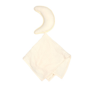 Manta <span class=keywords><strong>de</strong></span> Seguridad para Recién Nacidos 100% Algodón Muselina con Diseño <span class=keywords><strong>de</strong></span> Estrellas, Luna y Nubes, Manta <span class=keywords><strong>de</strong></span> Muselina Suave al Tacto para Bebés - Product Image 5