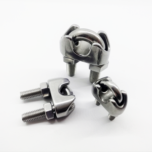 Abrazaderas <span class=keywords><strong>de</strong></span> Cable <span class=keywords><strong>de</strong></span> Acero Inoxidable <span class=keywords><strong>de</strong></span> Grado Marino, Abrazaderas en U <span class=keywords><strong>de</strong></span> Alta Resistencia para Aparejos, Elevación <span class=keywords><strong>y</strong></span> Uso Industrial - Product Image 6