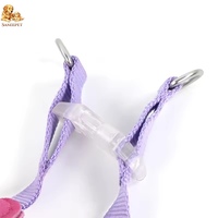 Harnais pour chien OEM personnalisé, tendance, écologique, anti-traction, réglable, avec gilet réfléchissant, rembourrage doux, sangle de poitrine facile pour animaux de compagnie et attaches de laisse