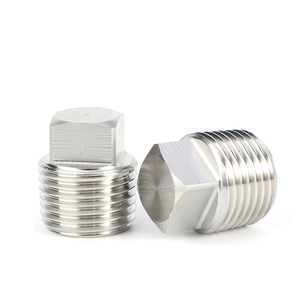 Tapones hexagonales de acero galvanizado a prueba de explosiones DIN909, tapones hexagonales de alta resistencia - Product Image 1