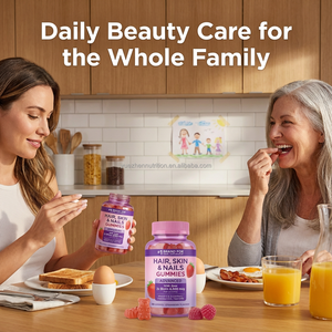 Gomitas de Biotina de Alta Potencia de Marca Privada, Suplemento Vitamínico con Biotina y Multivitaminas para un Cabello, Piel y Uñas Saludables - Product Image 3