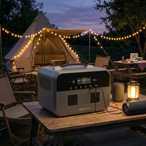 สถานีไฟฟ้าพกพา VOLTDEER 1008Wh 1000W แบตเตอรี่ LiFePO4 ชาร์จพลังงานแสงอาทิตย์ สำหรับกรณีฉุกเฉิน - Product Image 2