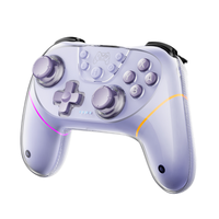 Manette sans fil multiplateforme pour Nintendo Switch, manette de jeu universelle, joystick double Hall, manette avec éclairage RBG