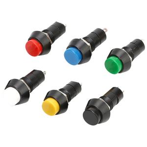 Interrupteur à bouton-poussoir autobloquant/momentané PBS-11A, PBS-11B 12 mm, 250 VAC 1 A - Product Image 1