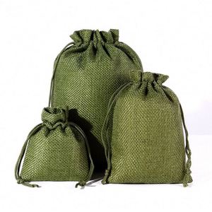 Bolsa de Yute Natural Ecológica para Arroz, Azúcar, Café, Cacao y Otros Productos Granulares, Impresión Personalizada - Product Image 5