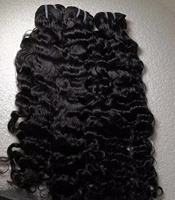 Cabello Indio Virgen de un Solo Donante con Cutícula Alineada, Cabello Humano 100% sin Procesar, Extensiones de Cabello con Cinta Adhesiva, Clip Ins, Cabello para Crochet, Cabello Virgen 15A