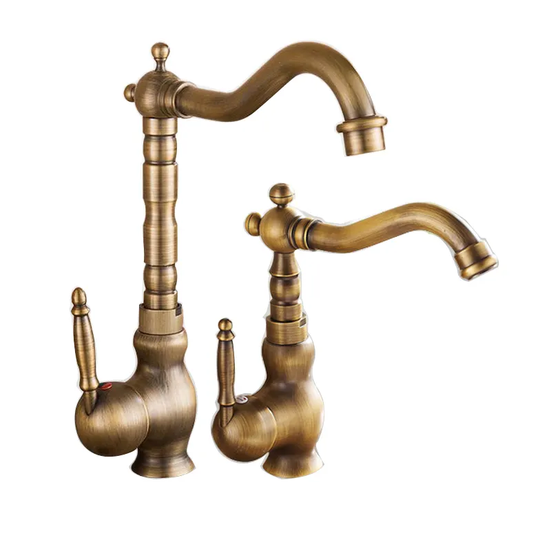 single handle lever tall copper bathroom brass antique bronze wash mixers taps tap mixer basin faucet